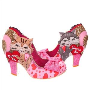 IRREGULAR CHOICE // Smitten Kitten in Pink size 36